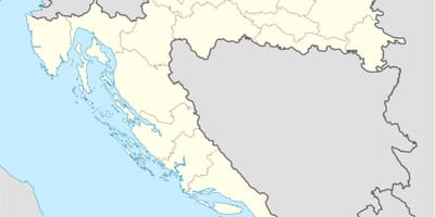 Χάρτης της κροατίας offline