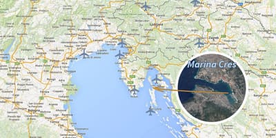 Το καπε χάρτης κροατία